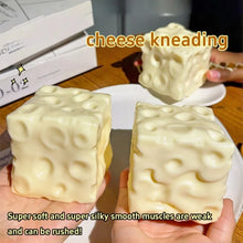 Load image into Gallery viewer, Taba Squishy Cheese Cube Stress Ball Shapeable Squeeze Ball Non Rebound Sensory Fidget Toys for Kids and Adults Relaxing Gifts
