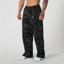 Load image into Gallery viewer, New Jogger Straight Trendy Fitness Pants Men's Camouflage Wide Leg Pants Breathable Running Sweatpants Loose Men Trousers
