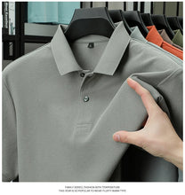 Load image into Gallery viewer, Men's 100% Cotton Polo Shirt - Summer Casual Breathable Tee,19 Colors,Ideal for Golf and Sports,Business Casual,Silk-Like Finish
