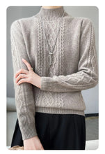 Load image into Gallery viewer, Half High Neck Knit Pullover
