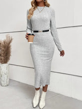 Load image into Gallery viewer, 2025 Winter Elegant Slim Knit Dress
