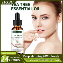Load image into Gallery viewer, Natural Tea Tree Oil Moisturizing Facial Body Feminine Skin Care Skin Repair Moisturizing Aromatherapy Pure Massage Essential Oi

