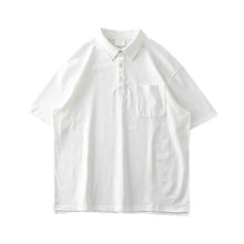 Load image into Gallery viewer, Heavyweight Cotton Pocket Summer Polo
