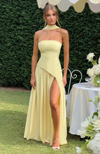 Load image into Gallery viewer, Backless High Split Summer Dress
