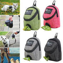 Load image into Gallery viewer, Portable Dog Training Treat Bag Outdoor Pet Dog Treat Pouch Puppy Snack Reward Waist Bag Dog Poop Bag Dispenser Pet Accessories
