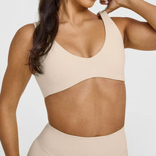 Load image into Gallery viewer, Yoga fitness sports bra women's gathered beautiful back high-intensity sports vest tight sportswear breathable sports top
