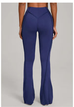 Load image into Gallery viewer, Gym Workout Women's Wide-Leg Tight-Fitting Hip-Lifting Yoga Flared Pants Dance High-Waist Flared Casual Outdoors Sports Trousers
