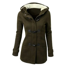 Load image into Gallery viewer, Women Basic Jackets 2025 Autumn Women's Overcoat Zipper Causal Outwear Coat Female Hooded Coat Casaco Feminino Ladies Jacket
