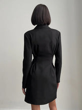 Load image into Gallery viewer, Elegant Double Breasted Blazer Dress
