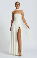 Load image into Gallery viewer, Backless High Split Summer Dress
