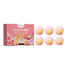 Load image into Gallery viewer, Bubble Bath Ball Flowers Scent Body Bathing Cleaning Relaxing Natural Herbal Essential Oil Anti Dry Cracking Foot Spa
