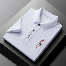 Load image into Gallery viewer, Men's Embroidered Casual Fashion Short Sleeved POLO Shirt Summer Comfortable Top
