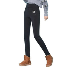 Load image into Gallery viewer, Push Up Warm Fleece Lined Thermal Slim Thicken High Waist Women Leggings Lambwool Pants Hip Lifting Pants Fitness Leggings
