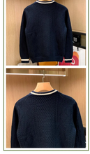 Load image into Gallery viewer, 2025 Winter New Fashion Twist Knitted Sweater Men Trendy Casual Solid Color Warm Versatile Handsome Men Sweater
