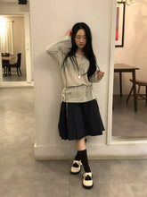 Load image into Gallery viewer, Chic Korean Style  Skirt for Young Women Spring Autumn Winter Seasonal Fashionable Inner Wear Casual Versatile Skirt
