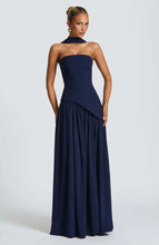 Load image into Gallery viewer, Backless High Split Summer Dress
