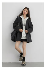 Load image into Gallery viewer, CHIC VEN Women's Woolen Coats Loose Casual Double Breasted Retro Double-sided Jacket Office Lady Outerwear Autumn Winter 2026
