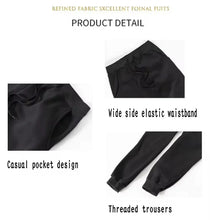 Load image into Gallery viewer, Men'S Casual Joggers with Elastic Drawstring Waist &amp; Cuffed Ankles - 100% Polyester Knit, Loose Fit Print Athletic Pants for Gym
