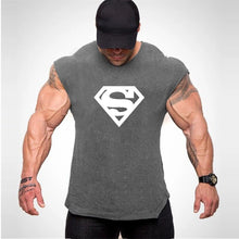 Load image into Gallery viewer, Mens Tank Tops Shirt Gym Tank Top Fitness Clothing Vest Sleeveless Cotton Man Canotte Bodybuilding Ropa Hombre Man Clothes Wear
