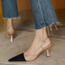 Load image into Gallery viewer, High Heels Summer New Arrival Fashion Buckle Pointed Heel Sandals Women Comfort Simplicity Stilettos Sandalias De Mujer
