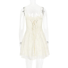 Load image into Gallery viewer, Elegant Lace-Up A-Line Summer Dress
