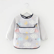 Load image into Gallery viewer, Waterproof Long Sleeve Baby Bib
