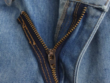 Load image into Gallery viewer, Slanted Placket Retro Wide Jeans

