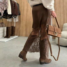 Load image into Gallery viewer, Patchwork Lace High Waist Maxi
