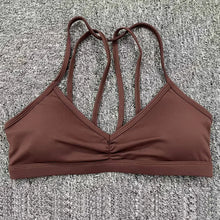 Load image into Gallery viewer, New Sports Bra Women Gym Yoga Sport Bra Bralette Mujer Brassiere Sport FemWhite Blue Navy Workout Top Red Pink
