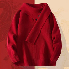 Load image into Gallery viewer, Fashion Men's Solid Color Sweaters Autumn Winter Casual Knitted Pullovers Youth High Streetwear Classic Top Sweatshirts Clothing
