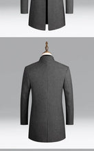 Load image into Gallery viewer, Slim Wool Blend Long Coat
