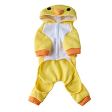 Load image into Gallery viewer, Yellow Chicken Pet Holiday Costume
