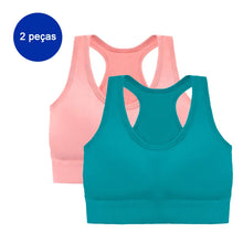 Load image into Gallery viewer, 2 Pieces Women's Gym Tops, Women's Tops, Women's Bra, Sexy Bras, Sports Bras, Academy, Women's Sutians
