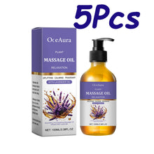Load image into Gallery viewer, Lavender Essential Oil Moisturizing Body Skin Smoothing Soft Stress Relief Muscle Sore Help Sleep Spa Relaxing Massage Oil
