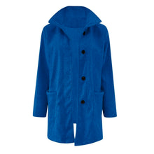 Load image into Gallery viewer, Womens Wool Cardigan Coats With Pockets Ladies Lapel Long Jacket Coat Fashion Solid Casual Winter Jackets for Women Plus Coat

