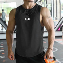 Load image into Gallery viewer, Summer Men's Tank Top Fitness Training Clothing Quick-drying Loose Bodybuilding Sleeveless Shirt Men Fashion Basketball Vest
