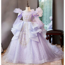 Load image into Gallery viewer, Wed Dress 2024 Flower Girl Wedding Dresses Costume Children Girls Birthday Party Princess Gown Vestido Kids Host Piano Outfit
