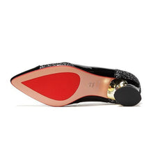 Load image into Gallery viewer, Fashion High Heels PUmps High Quality Women Elegant Sexy Medium Heels Pointed Toe Shoes Comfort Casual Single Shoes
