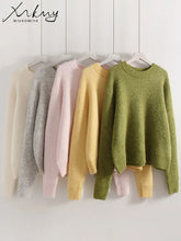 Load image into Gallery viewer, Cozy Winter Loose Knit Sweater
