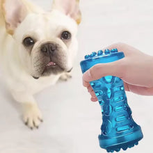 Load image into Gallery viewer, Dog Teething Toy Chew Stick Bite Resistant Fun Leak Proof Food Toy Pet Teether Cleaner Stick
