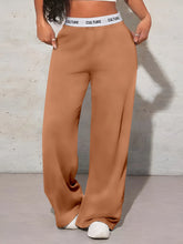 Load image into Gallery viewer, Women's Fashion Pants High Waist Webbing Loose Women's Wide Leg Pants Solid Colour Casual Female Pants Autumn Daily Wear
