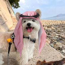 Load image into Gallery viewer, Pet Headscarf Fun Costume for Party Role Play Gathering Photo Cute Hat Pet Accessories for Small Cats Dogs Decoration Cat Hat
