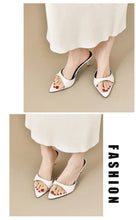 Load image into Gallery viewer, Women's High Heels Summer Slippers Women Sandals Fashion Classic Pointy Open Toe Stiletto Heels Sexy 2026 High-heeled Slippers
