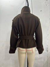 Load image into Gallery viewer, New Women's Jackets &amp; Coats Autumn 2026 Fashion Loose Belt Elegant Turtleneck Warm Winter Jackets Women's Chic Youth Street Coat
