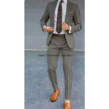 Load image into Gallery viewer, Slim Formal Two Piece Suit
