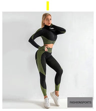 Load image into Gallery viewer, High-Waisted Leggings for Women, Perfect for Yoga and Fitness, Seamless and Peach-Bum Design
