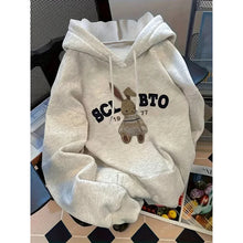 Load image into Gallery viewer, Surf Graphic Hooded Pullover Sweatshirt
