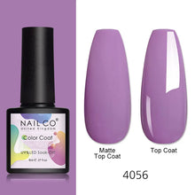 Load image into Gallery viewer, NAILCO 8ml Pink Red Colors Gel Nail Polish Nail Art Varnishes Gel Lacquer Coat LED Nails Manicure Design UV Gel Varnish Soak Off
