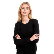 Load image into Gallery viewer, Beaded Casual Pullover Sweatshirt Women
