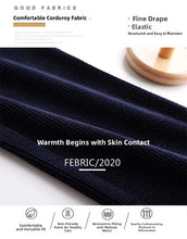 Load image into Gallery viewer, High Waist Corduroy Women's Pants Spring Autumn Winter Fashion Micro Flared Casual Trousers Slimming Warm Long Pants
